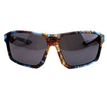 Colored Sports Sunglass with Paper Tranfer